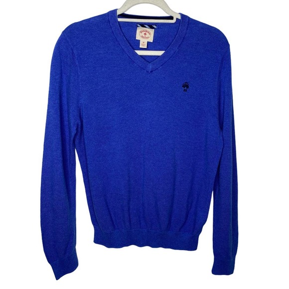 Brooks Brothers Other - Vintage Brooks Brothers Red Fleece Blue Sweater
